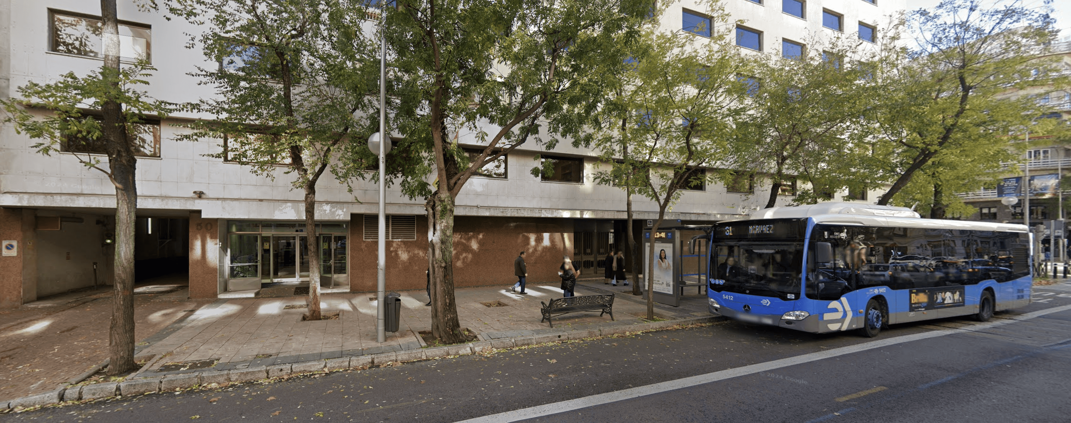 Mapa de ubicación de las oficinas de Anced